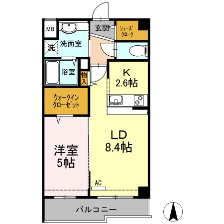 イーストングレイス   間取り