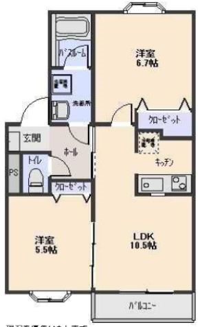 ブライト井の頭B棟 間取り