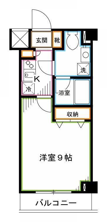 グランハイツ東中野 間取り