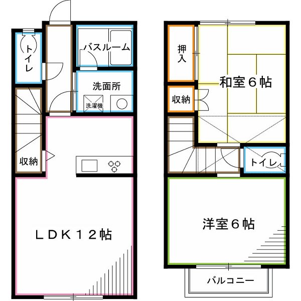 プリムローズ  間取り図