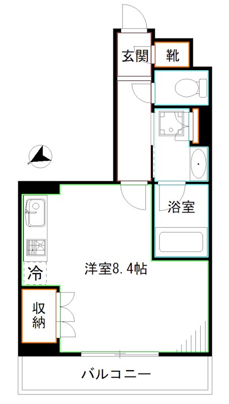 アリーチェ東高円寺 間取り