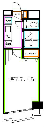ラクラス荻窪 間取り