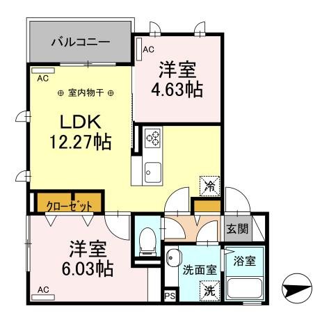ポンテアルタ 間取り