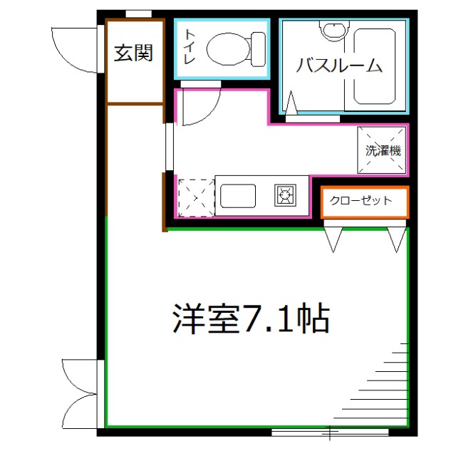 ＴＯＭＳ－Ｋ　ＨＯＵＳＥ 間取り図