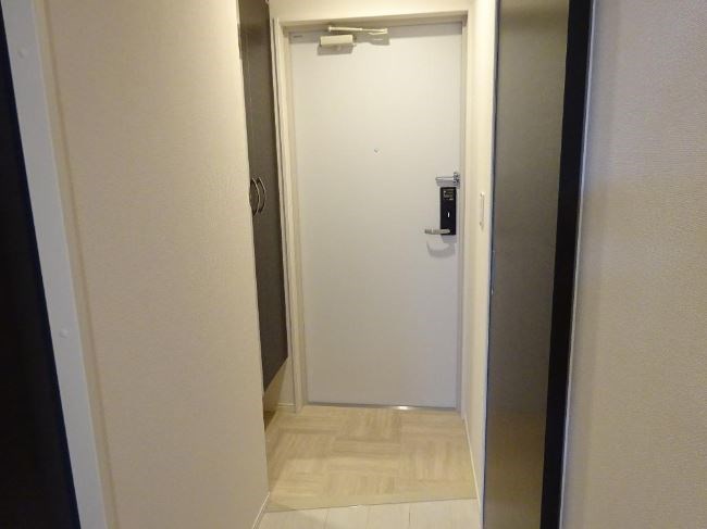 ゼファー上石 玄関