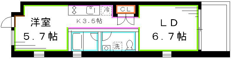 Ombrage 間取り