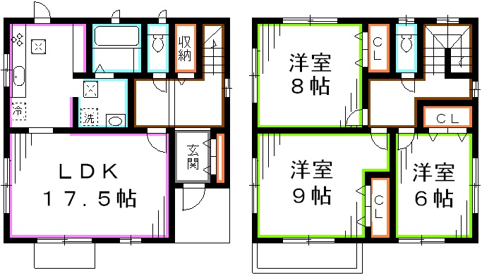 南荻窪４丁目戸建 間取り