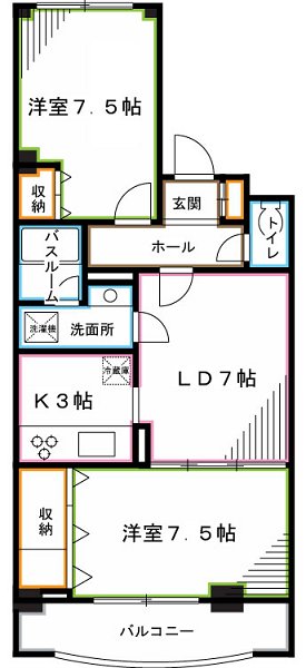 カサグランデ  間取り