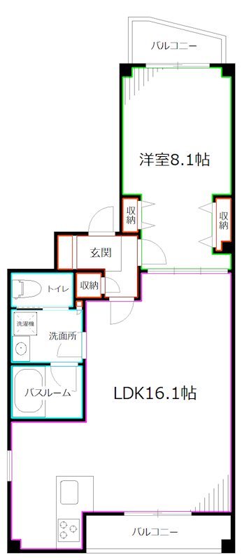 Stork pond上井草 間取り