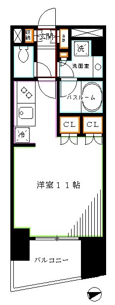 ダイナシティ高円寺 間取り