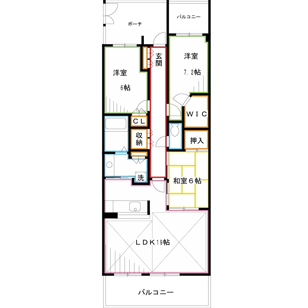 アデニウム吉祥寺 間取り