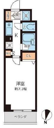 CITY　SPIRE　国分寺 間取り