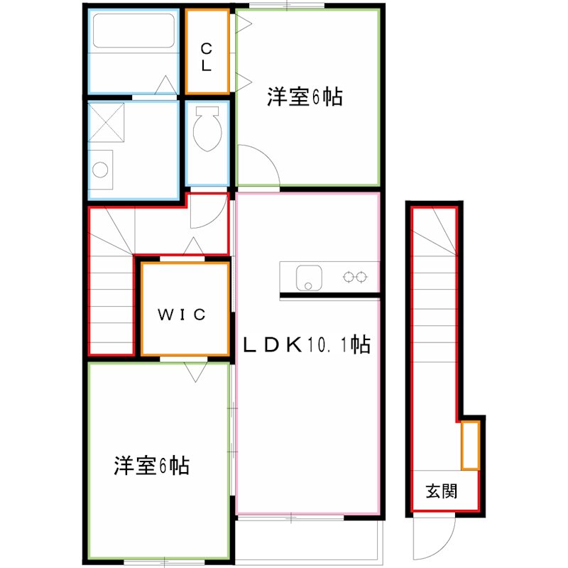 ナテューるフルーる 間取り