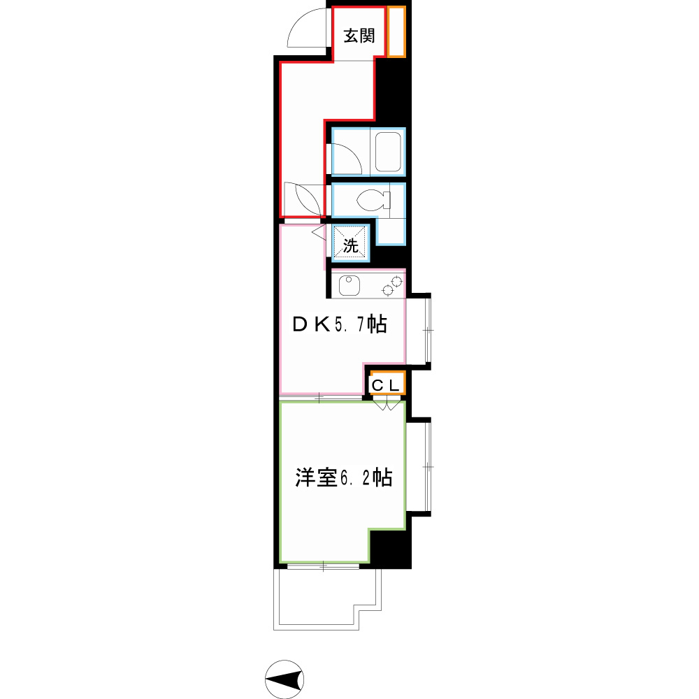 インペリアル三鷹ＣＩＴＹ　　 間取り