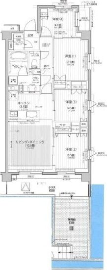 Nステージ東小金井 間取り