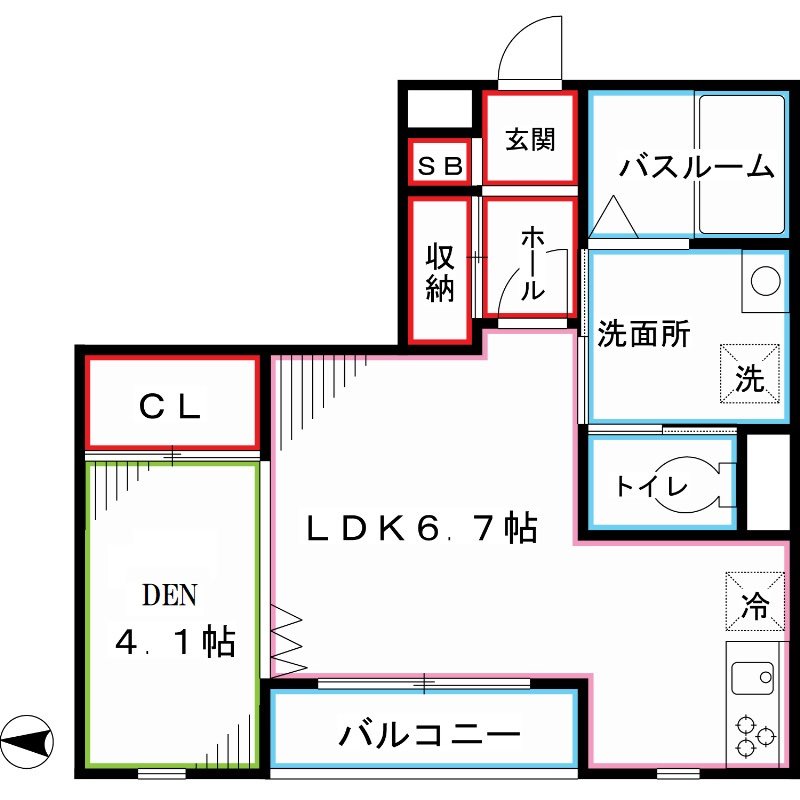 メゾン・プリムヴェール 間取り