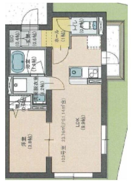 プロスタイルウェルス下井草  間取り