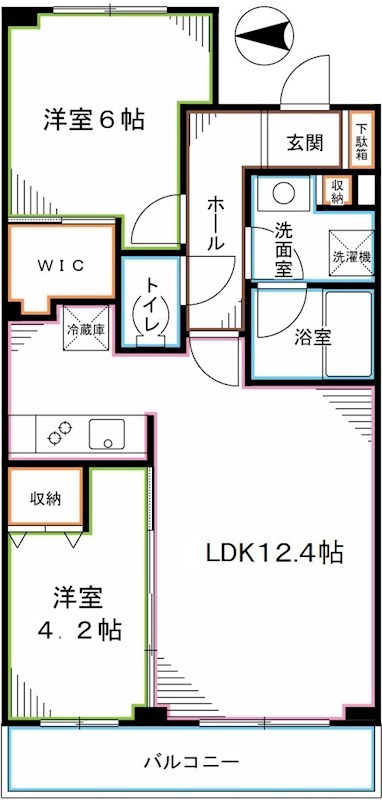 プライムメゾン武蔵野の杜 間取り