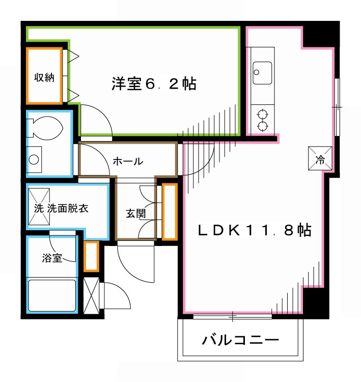 東高円寺ハイム 間取り