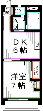 中町グリーンハイム 間取り