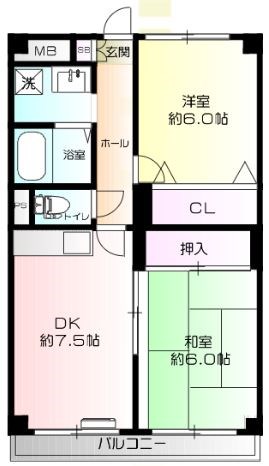 吉祥寺グレース大所   間取り