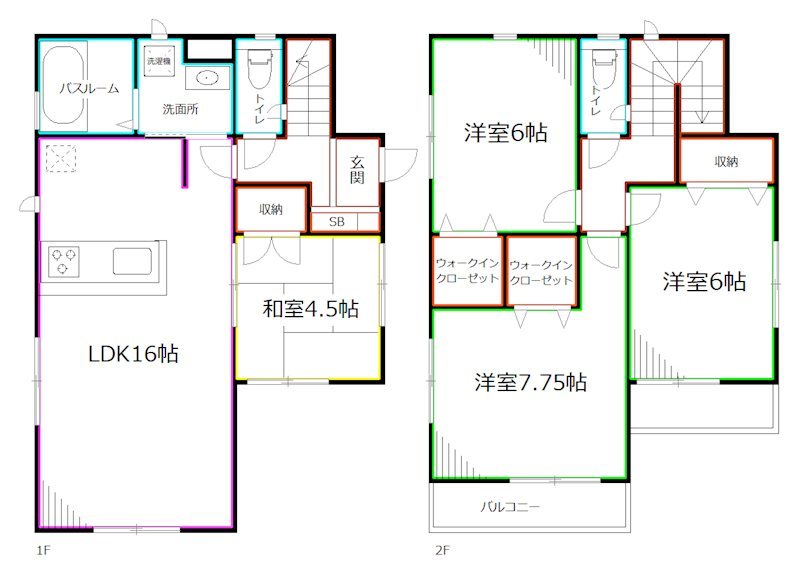 久我山5丁目戸建 間取り