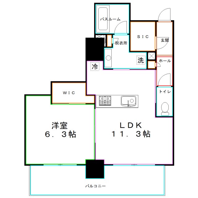 シティタワー国分寺ツインイースト 間取り