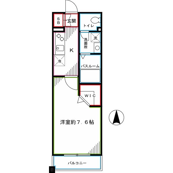 フォレスト東高円寺 間取り