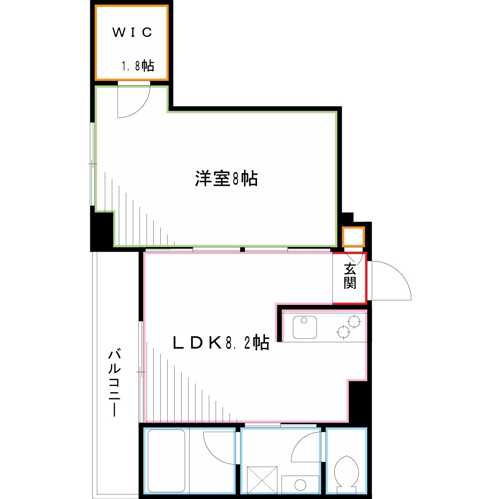 FERIO三鷹 間取り