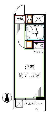 ダイコーパレス高円寺 間取り