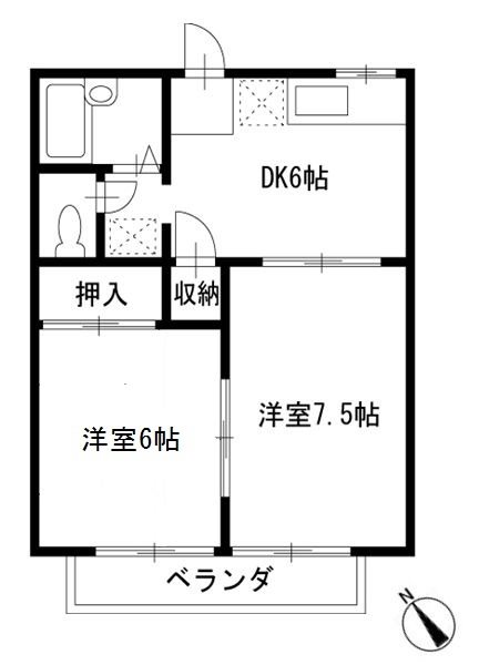 マンションDAI 間取り