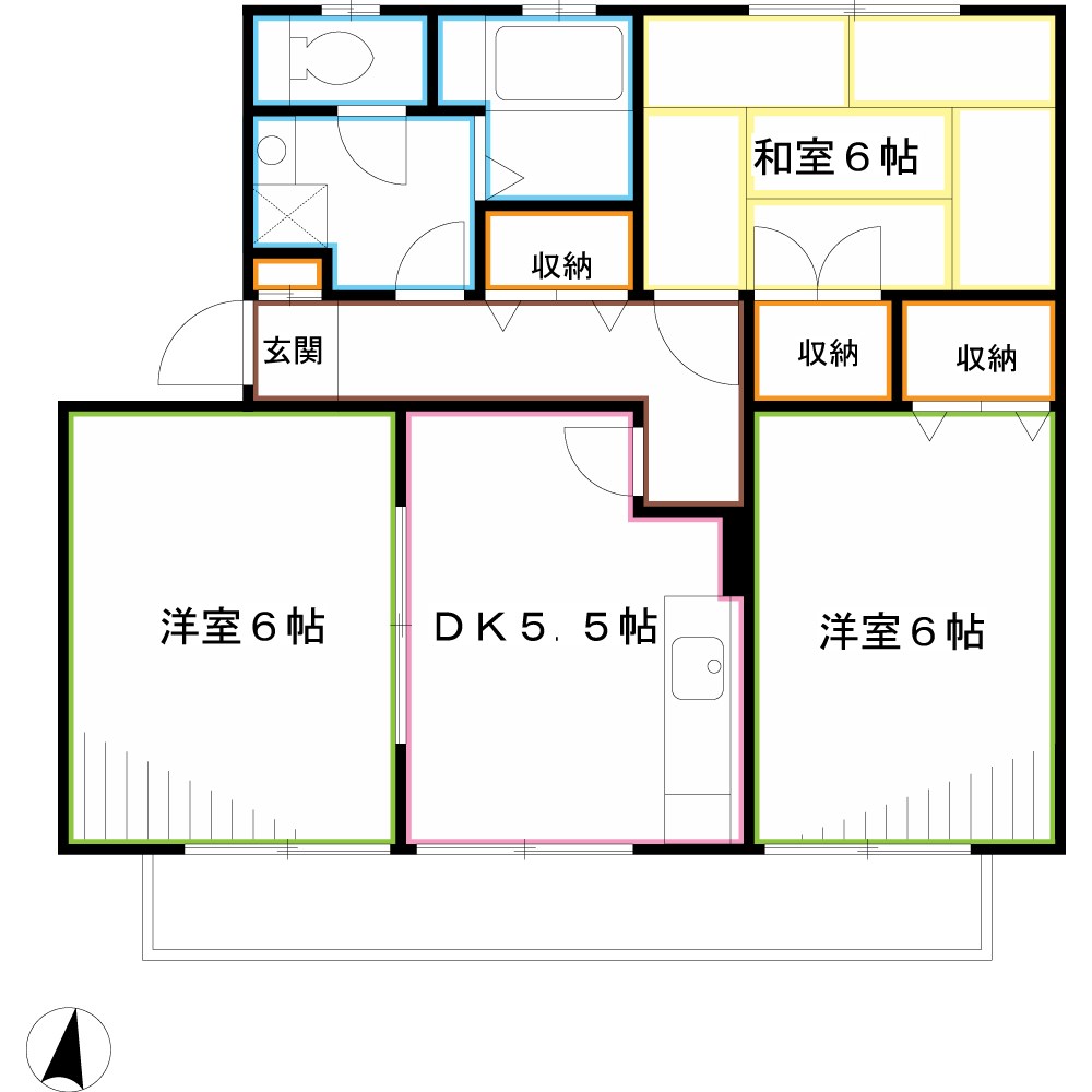 ヴェルドミール・レクス 間取り