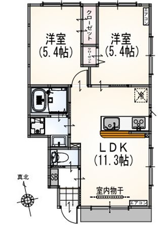 ウエルストン小金井  間取り