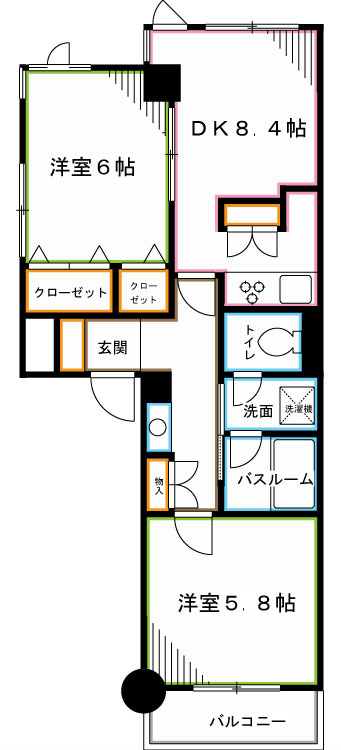 アステＢＡＵ 間取り