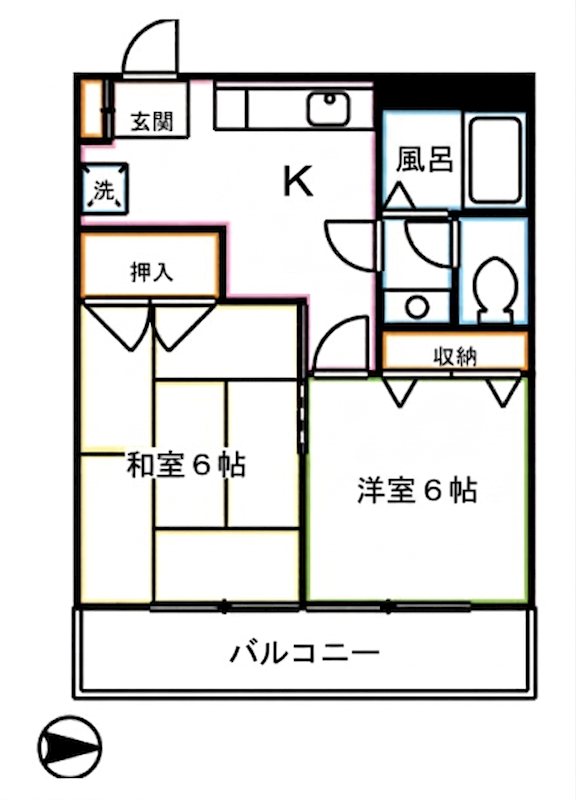 小金井ハイツ 間取り