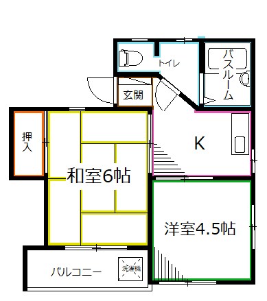 クラシックス国立 間取り