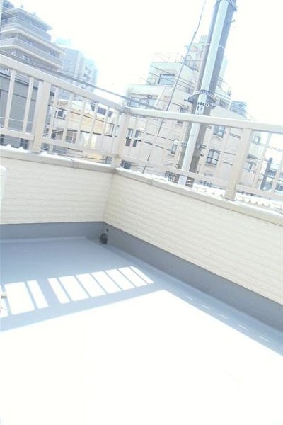 野方４丁目戸建て ベランダ