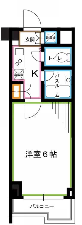 ルーブル荻窪弐番館 間取り