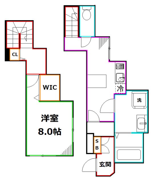 LIGNUM武蔵野 間取り