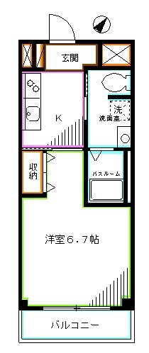 メゾン・シャルマン 間取り