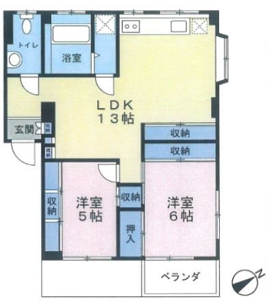 第2富士マンション 間取り