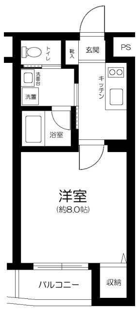 Art Cube西落合 間取り