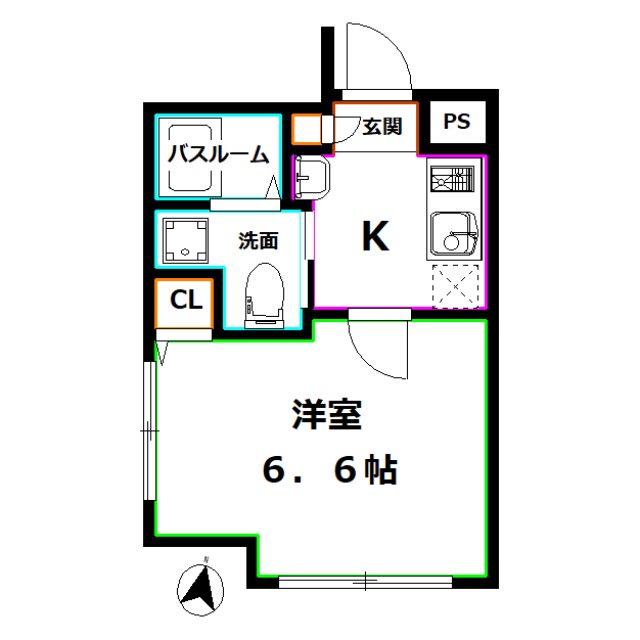 コート関町北 間取り
