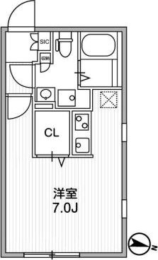quador中野(クアドール) 間取り
