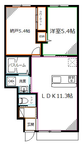 ウエルストン小金井 間取り