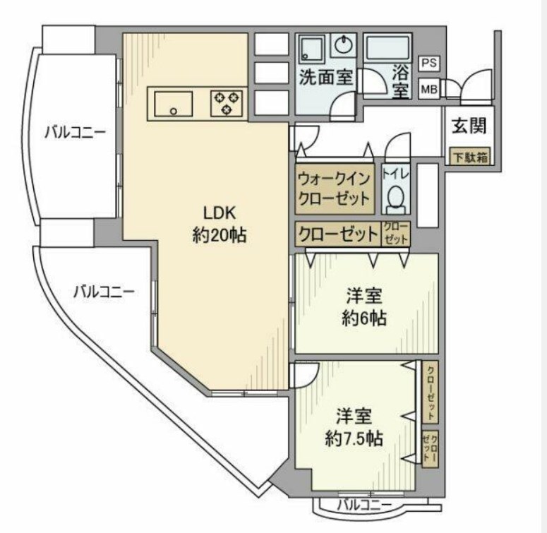 イトーピア吉祥寺マンション 間取り