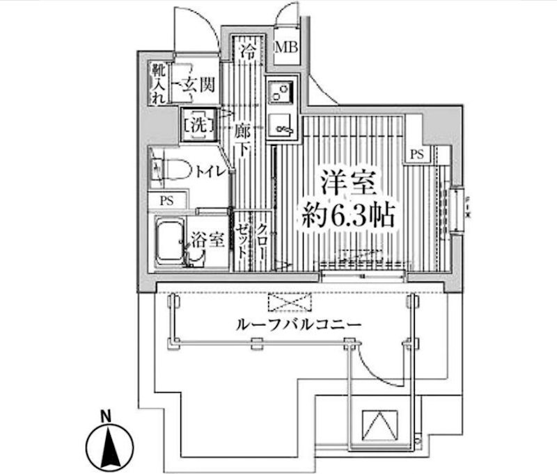 HF東中野レジデンス 間取り