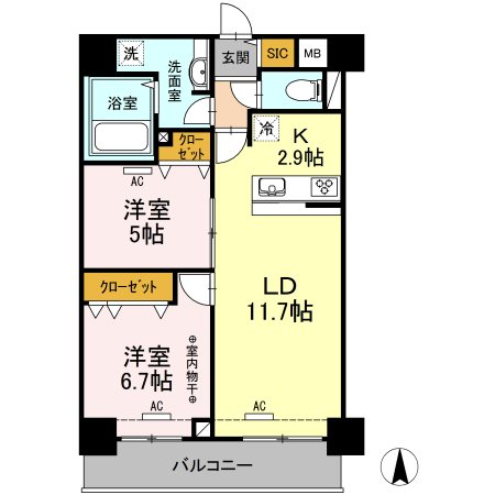 TOKIWA RESIDENCE 間取り