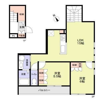 Ｅａｓｔ　Ｆｏｒｅｓｔ 間取り