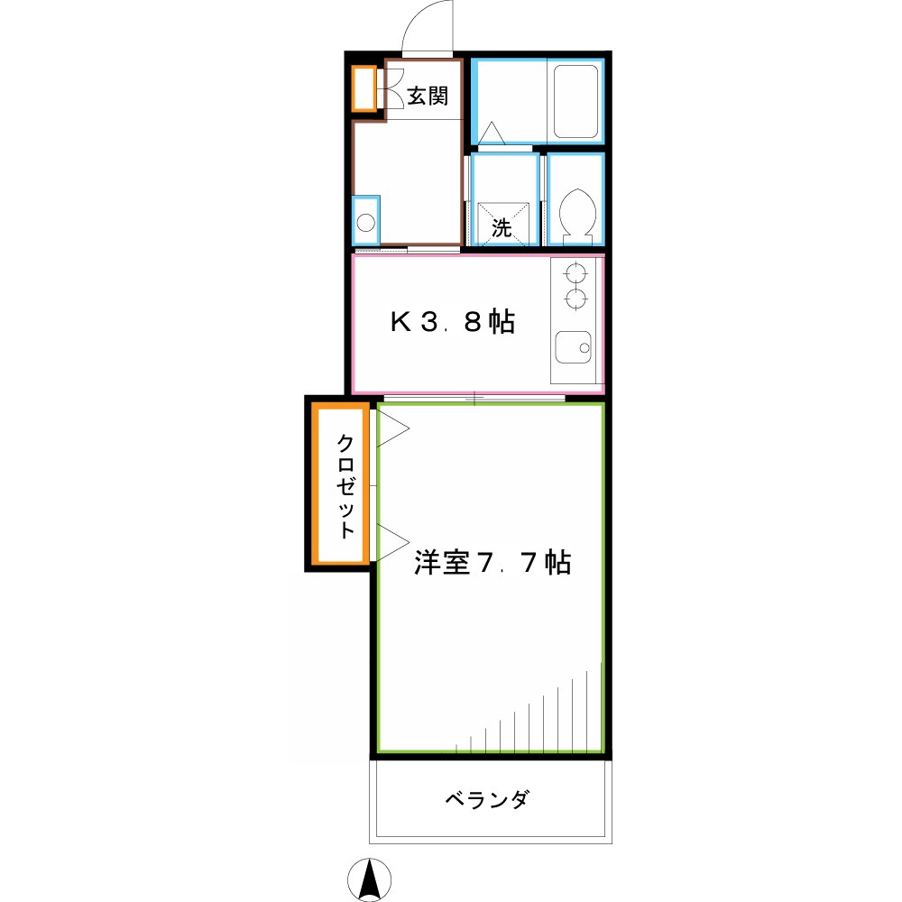 カサブランカN 間取り
